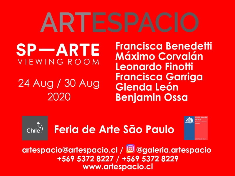 Embassy of Chile informs: Artespacio gallery presents the Feria de Arte São Paulo.