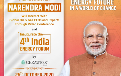Embassy of India informs: Prime Minister Modi’s interaction with global Oil and Gas CEOs on 26 October 2020