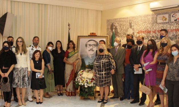Embassy of Bangladesh celebrates the centenary of the birth of the Father of the Nation, Bangabandhu Sheikh Mujibur Rahman.