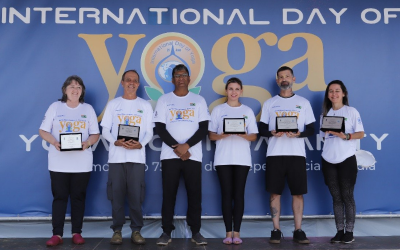 Celebrations of the International Day of Yoga in Brasilia  