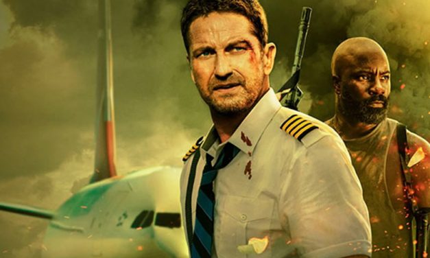 The movie Alerta Máximo (Plane) brings action and suspense to cinemas in Brazil