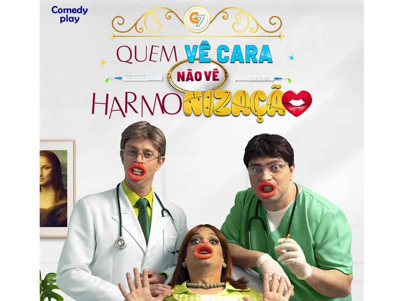 Comedy play “Quem Vê Cara Não Vê Harmonização” (Who Sees Face Doesn’t See Harmonization)