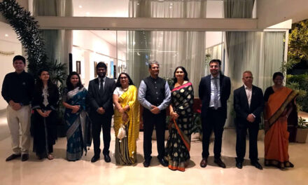 Ambassador of India hosts welcome dinner for new Indian diplomats