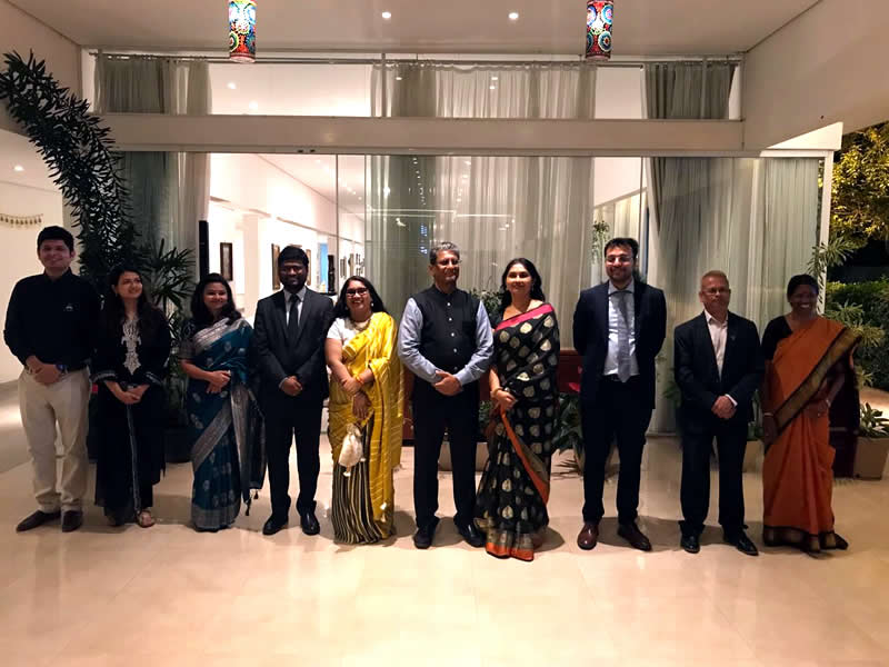 Ambassador of India hosts welcome dinner for new Indian diplomats