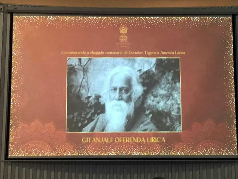 Embassy of India honors Gurudev Tagore