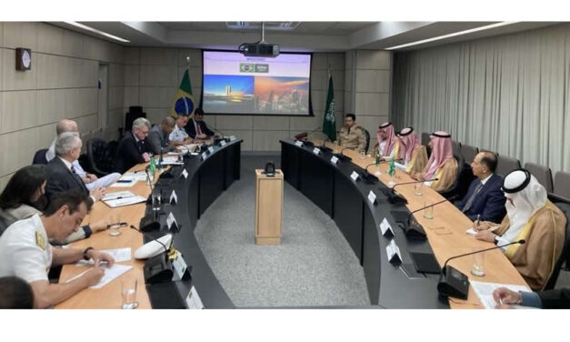 Brazilian Ministry of Defense receives Saudi Delegation following Defense Cooperation Agreement