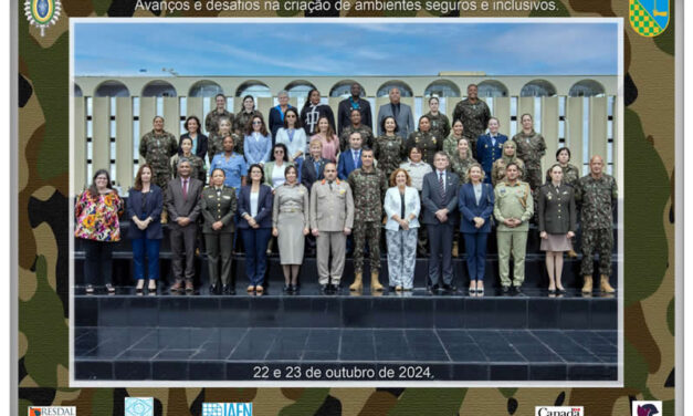 Lady Officer from Pakistan Army participates in Seminar in Brazil