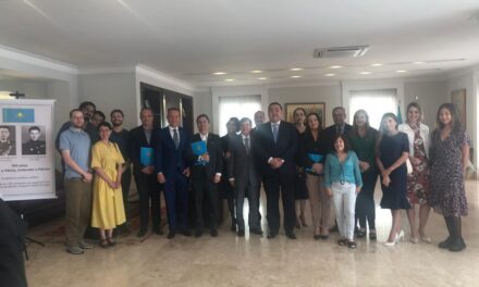 Embassy of Kazakhstan welcomes journalists and honors heroes on Victory Day