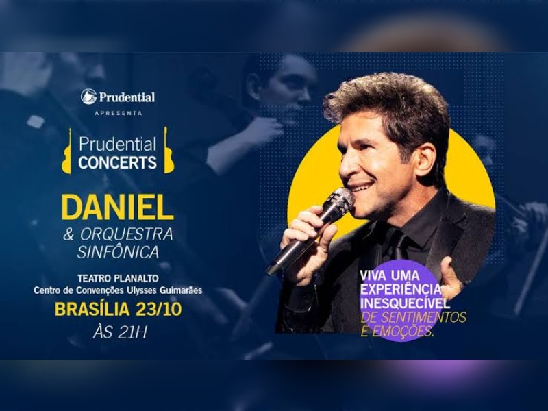 Brazilian singer Daniel with Symphony Orchestra