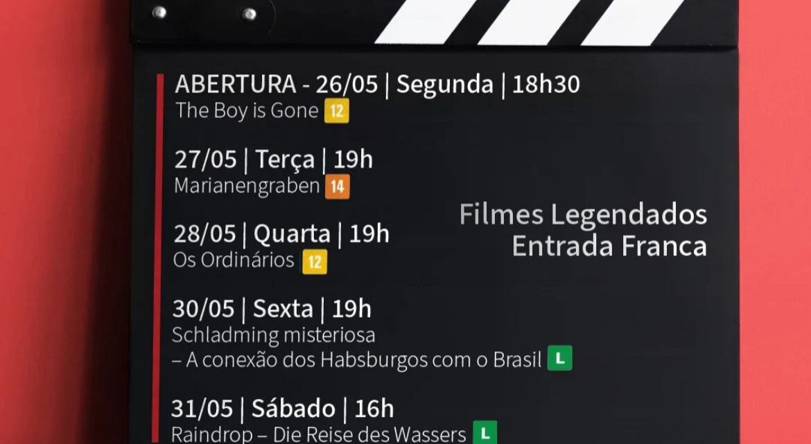 German Language Week 2025 Offers Free Programming in Brasília with Cinema, Music, and Workshops