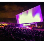 Open-air movie screen in Lago Sul!