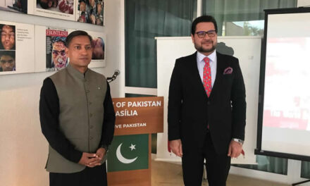 Embassy of Pakistan received journalists for the Kashmir Day (Youm-e-Istehsal)
