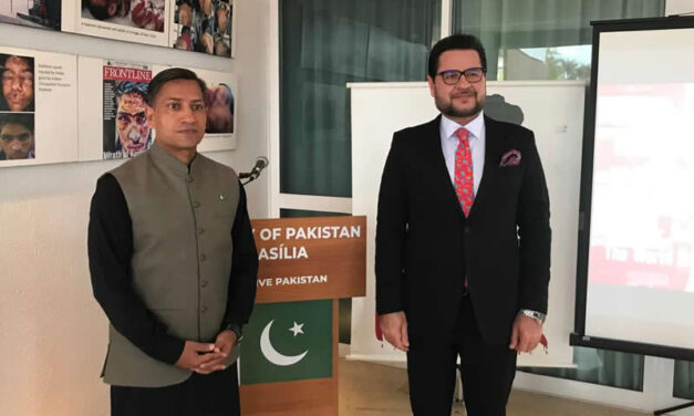 Embassy of Pakistan received journalists for the Kashmir Day (Youm-e-Istehsal)