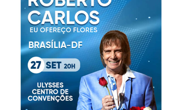 Singer ROBERTO CARLOS in Brasília