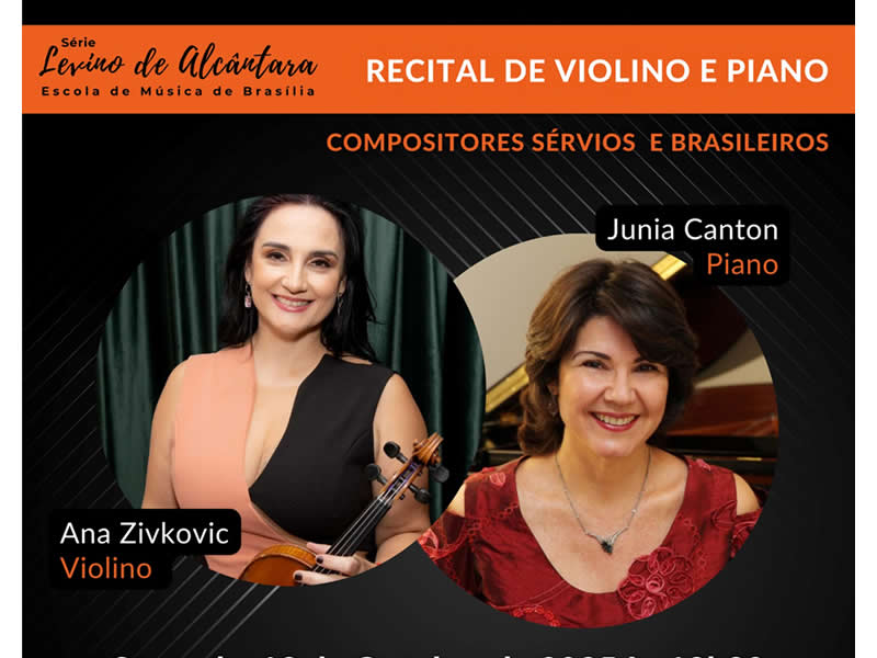 Violin and Piano Recital with Serbian and Brazilian Composers