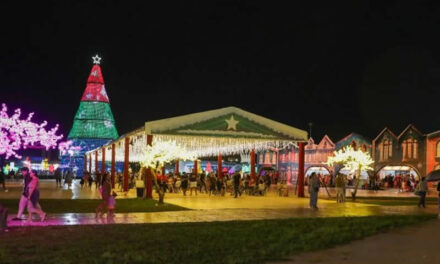 The Christmas attraction NOSSO NATAL (Our Christmas) can be visited at the Esplanada dos Ministérios (Esplanade of Ministries)