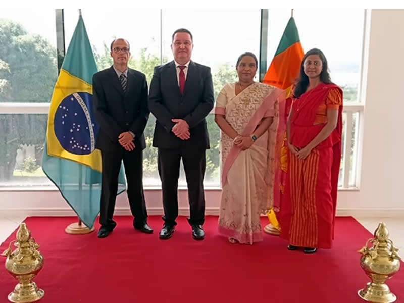 Embassy of Sri Lanka informs:  Brazil – Asia Chamber of Commerce shows keen interest in participation at Sri Lanka Expo 2026