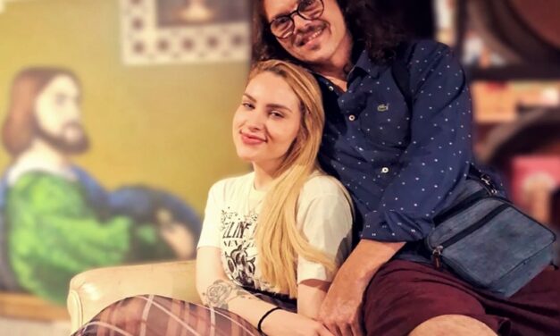 Clara Telles and Gabriel Guedes at the Clube do Choro in Brasília