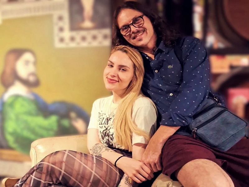 Clara Telles and Gabriel Guedes at the Clube do Choro in Brasília