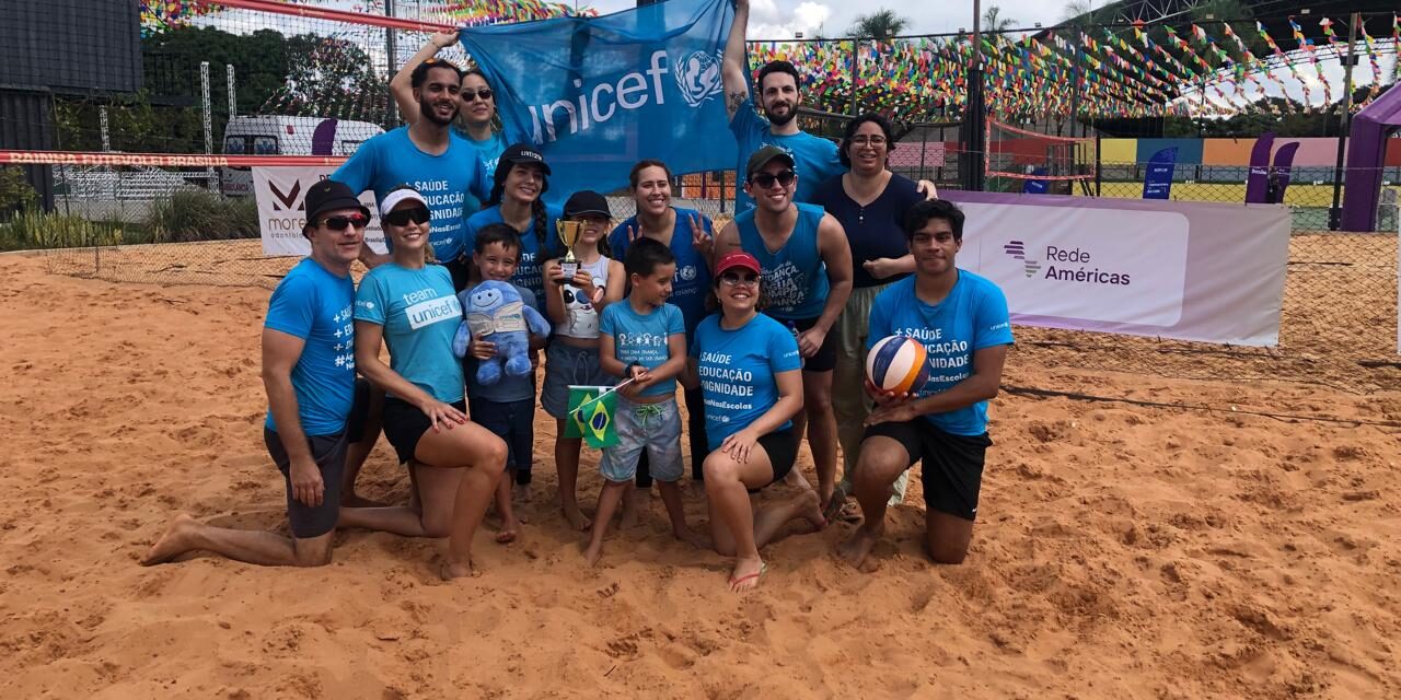UNICEF is the champion of the 1st THE GUIDE – BSBCOR Amateur Beach Volleyball Tournament!
